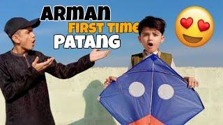 First Time ||oodadeya patang Arman ne|| Ehtishamra || Arman Khan