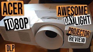 ACER HD H6517ABD 1080P 3D DLP BUDGET PROJECTOR REVIEW: AWESOME DAYLIGHT PERFORMANCE - MUST SEE !