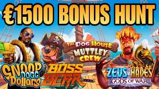 €1500 BONUS HUNT! Snoop Dogg Dollars, Toshi, Danger 2 & More!!