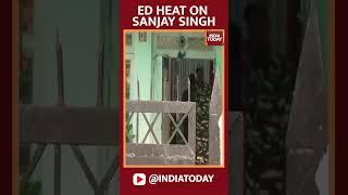 WATCH: ED Raids Underway At The Residence Of AAP Rajya Sabha MP Sanjay Singh