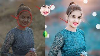 How To Edit Photo In 1 Click Using Snapseed | Snapseed Best Face Smooth Photo Editing