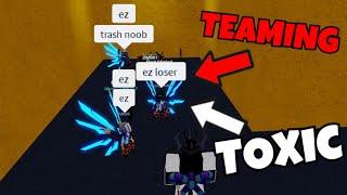 DEVASTATING Toxic Teamers in BloxFruits