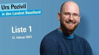 Urs Pozivil - Landratskandidat - Liste 1 FDP Allschwil