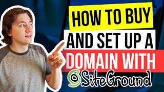  How to Buy & Set up a Domain with Siteground 