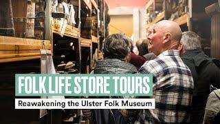 Touring the Folk Life Stores at the Ulster Folk Museum