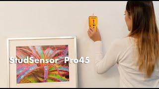 How to Use Zircon StudSensor Pro45 Stud Finder to find wall studs