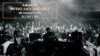 Meedy Afro House / Tech Set - March, 2024 - Live From DESCENDANTS New York