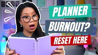 Overwhelmed & Off Track? Use This Planner "First-Aid" Reset Kit