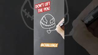  Don’t Lift the Pen Challenge Jack Skellington Nightmare Before Christmas #challenge #art #posca