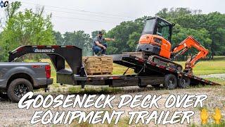 Gooseneck Deck Over Tilt Trailer | Diamond C