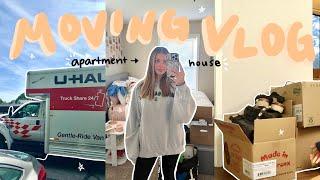 moving vlog  moving into my first house!