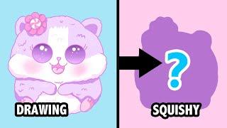 Turning My Drawings Into SQUISHIES #4