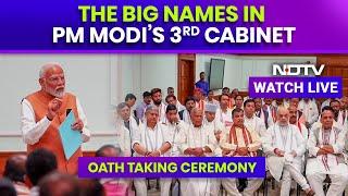 Narendra Modi Oath Ceremony Live | Modi's Cabinet 2024 Oath Live | Modi 3.0