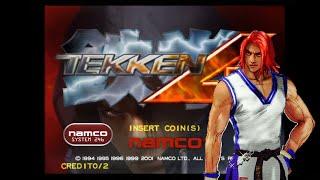 TEKKEN 4 Hwoarang real arcade gameplay Namco System 246 HD 60FPS