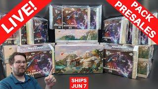 LIVE! Modern Horizons 3 Collector & Play Pack Presales & Mass Opening pt 5 #MTG Ships 6/7