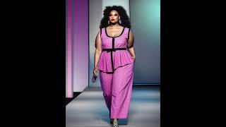 Summer 2023-2024: Embracing Digital Glamour in Plus Size Fashion