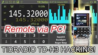 TIDRADIO TD-H3 Remote via TID Station & Firmwareflash nicFW Programmer  #hamradio #afu #news