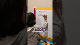 How to Multiply Fractions   Maths with Sophia #shorts #maths