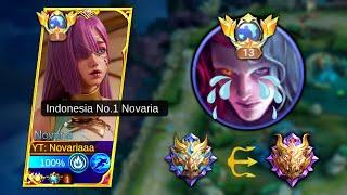 NOVARIA 1 HIT BUILD & EMBLEM COUNTER META HERO ARLOTT | NOVARIA BEST BUILD & EMBLEM 2023 - MLBB