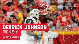 Derrick Johnson's Pick Six is Ryan Fitzpatrick's 5th INT of the Game! | Jets vs. Chiefs | NFL