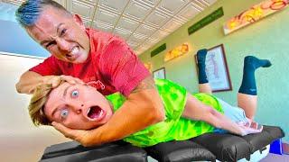 BEST BACK CRACK WINS!! (Team RAR Goes to Chiropractor)