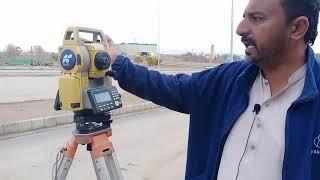 Topographic Survey With Total station