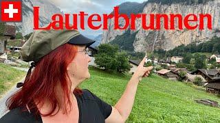 Lauterbrunnen Switzerland walking tour