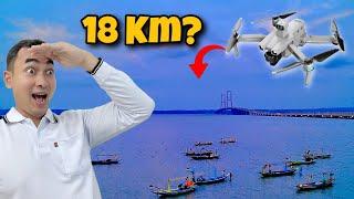 AKHIRNYA BISA TIDUR NYENYAK! Test Jarak AE86 Pro Max Drone 3 Jutaan yang Diklaim bisa Terbang 18 KM