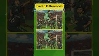 Can You Spot the Difference? ️ Football Challenge!  #football #quiz #spotthedifference #game
