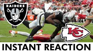 FIRE LUKE GETSY! Raiders vs. Chiefs INSTANT Reaction & Gardner Minshew Analysis | NFL Week 8