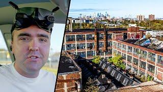 Exploring An Abandoned Warehouse With The DJI Avata - Camden, NJ