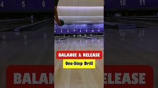 Balance & Release : One-Step Drill #bowling #bowlingaddicts #shorts #maxim