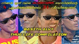 Basith Alvy Thug Life Compilation | ബാസിത് അൽവി | oru nimisham | flowers tv | Thug Life