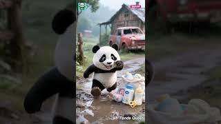 This Panda Risked Everything to Save a Drowning Kid #story #panda #cute
