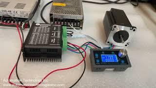 One Axis CNC Controller Testing with  NEMA23 Stepper Motor