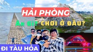 2 days traveling whole Hai Phong city by train || Viet Nam vlog travel