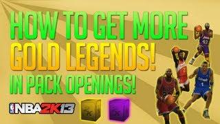 NBA 2k13 My Team, The BEST Pack Opening Method!