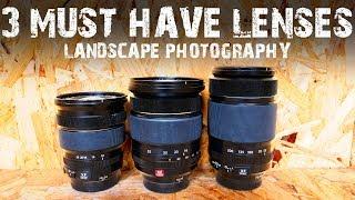 3 MUST HAVE Fujifilm Landscape Photography LENSES