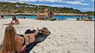 S'AMARADOR  Mondragó beach, MALLORCA island  Spain 2024 4K