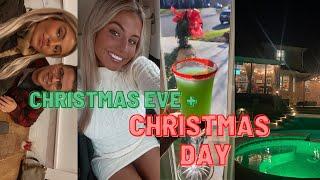 CHRISTMAS EVE + CHRISTMAS VLOG: spending time w/ fam, dinner in charlotte, opening presents & more