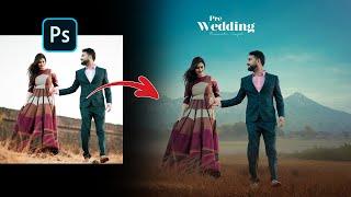 PHOTOSHOP TUTORIAL:Pre-Wedding Photo Editing