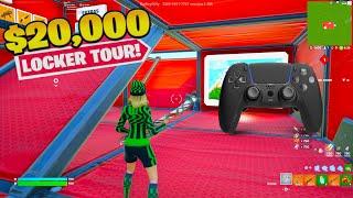 Fortnite 3v3v3v3 Go Goated Zone WarsGameplay + LOCKER TOUR ($20,000)