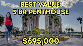 Priced to Sell! TOP FLOOR 3 BR Penthouse For Sale At  One Las Vegas In Ideal South Strip Location!