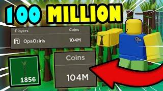 REACHING 100M COINS IN SKYBLOCK!!! Buying 1600 totems! | Roblox