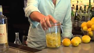 Homemade Limoncello