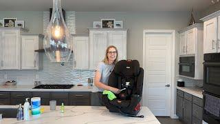 How to Clean A Child's Carseat: Get Those Harness Straps, Buckle, and Cover Clean the Safe Way