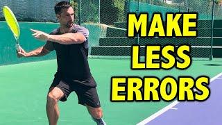 Do these 4 things in your next match to make less errors