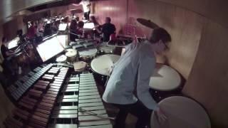 West Side Story - Dance at the Gym (Percussion View) - Blues, Mambo, Cha Cha, Meeting Scene