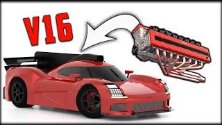 I Built The Craziest V16 Hypercar... Automation - BeamNG