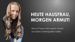 Warum Frauen mehr sparen müssen.... | Finanztipps